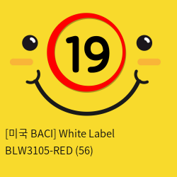 [미국 BACI] White Label BLW3105-RED (56)