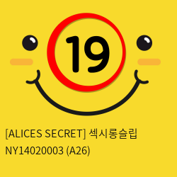 [ALICES SECRET] 섹시롱슬립 NY14020003 (A26)