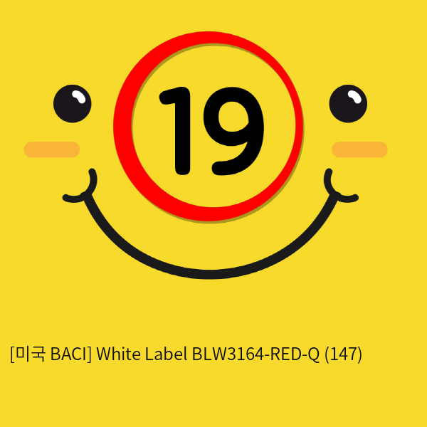 [미국 BACI] White Label BLW3164-RED-Q (147)